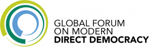 Weltkonferenz zu den direktdemokratischen Volksrechten Link zur Webseite des Global Forum on Modern Direct Democracy